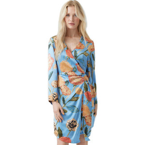 Vero Moda Midi Βραδινό Φόρεμα Floral Γαλάζιο 10282215 Vero Moda Midi Βραδινό Φόρεμα Floral Γαλάζιο 10282215