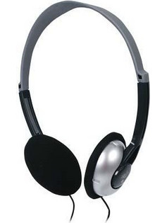 HQ HP-113LW6 Ενσύρματα Ακουστικά On Ear Μαύρα Ασημί