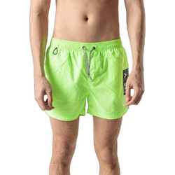 Devergo Ανδρικό Μαγιό Σορτς με Σχέδια Lime 1D23SS1050SP6000-51