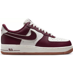 Nike Air Force1 '07 Ανδρικά Sneakers Λευκά Καφέ DQ7659-102