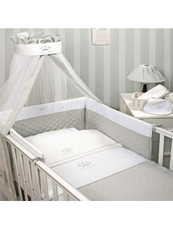Baby Oliver Des 331 Σετ Κούνιας Grey 3τμχ