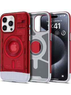 Spigen Classic C1 Magfit MagSafe Back Cover Ruby (iPhone 15 Pro) ACS06744 Pro