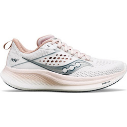 Saucony Ride 17 Γυναικεία Αθλητικά Παπούτσια για Τρέξιμο Εκρού S10924-130