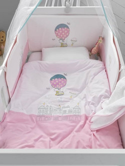 Palamaiki Balloon Σετ Κούνιας Pink 5τμχ