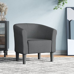 vidaXL Πολυθρόνα Γκρι 356430
