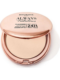 Bourjois Always Fabulous Powder Base 100 Rose Ivory Compact Make Up SPF20 7gr