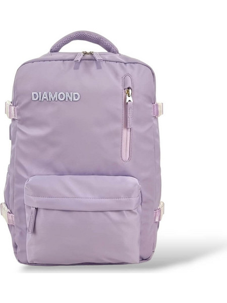 Classic Diamond SW6885 Αδιάβροχο Σακίδιο Πλάτης 24lt Λιλά