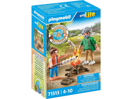 Playmobil My Life Μπάρμπεκιου με Ζαχαρωτά για 4-10 Ετών 71513
