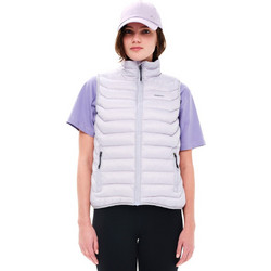 Emerson Αμάνικο Γυναικείο Μπουφάν Puffer Κοντό Λιλά 241.EW10.77
