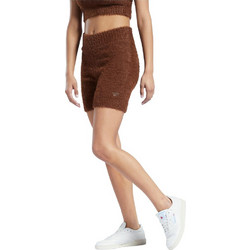 Reebok Γυναικείο Κολάν Ποδηλατικό Ψηλόμεσο Βαμβακερό Καφέ H46809
