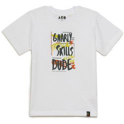 AKO Παιδικό T-Shirt Κοντομάνικο Λευκό 3356206-10