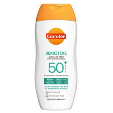 Carroten Sensitive Suncare Αντηλιακό Γαλάκτωμα Σώματος SPF50+ 200ml