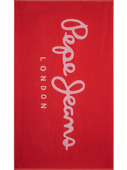 Pepe Jeans Πετσέτα Θαλάσσης Κόκκινη PMB10403-257