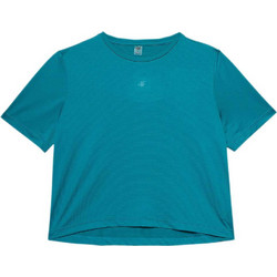 4F Γυναικείο Αθλητικό T-Shirt Τιρκουάζ 4FWSS24TFTSF709-35S