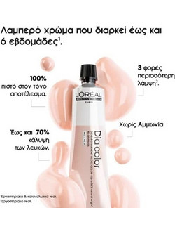 L'Oreal Professionnel Dia Color 5 Ανοιχτό Καστανό Ημιμόνιμη Βαφή Μαλλιών Xωρίς Αμμωνία 60ml