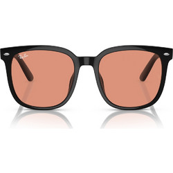 Ray-Ban RB4401D 601/74 Ανδρικά Γυαλιά Ηλίου Τετράγωνα Κοκάλινα Μαύρα με Ροζ Polarized Φακό
