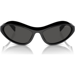 Prada PRA20S 16K5S0 Γυναικεία Γυαλιά Ηλίου Cat Eye Κοκάλινα Μαύρα με Μαύρο Polarized Φακό