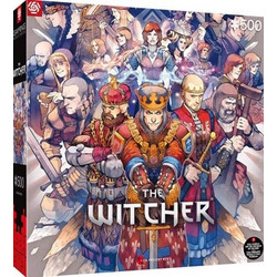 Puzzle Good Loot The Witcher Northern Realms 500 Κομμάτια