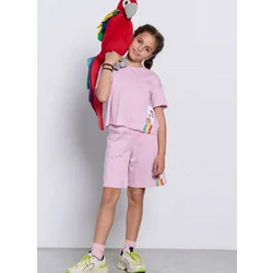 BodyTalk Αθλητική Παιδική Βερμούδα Ροζ 1241-705004-00337