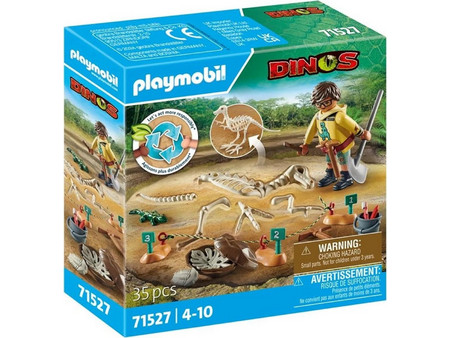 Playmobil Dinos Αρχαιολογική Ανασκαφή Δεινοσαύρου για 4-10 Ετών 71527