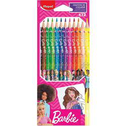Maped Barbie Ξυλομπογιές Σετ 12τμχ