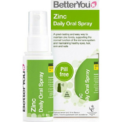 BetterYou Zinc Oral Spray Lemon Lime 25ml