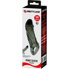 Pretty Love Breyden Sleeve Κάλυμμα Επιμήκυνσης Πέους 15.5cm Μαύρο