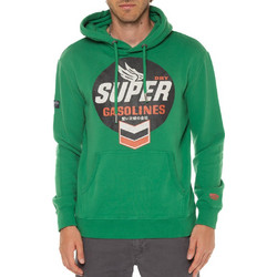 Superdry Ανδρικό Αθλητικό Φούτερ με Κουκούλα Πράσινο M2013134A-GAG