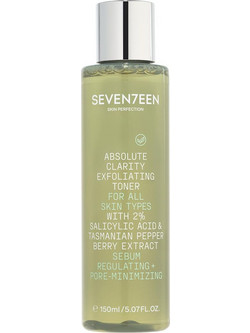 Seventeen Absolute Clarity BHA Exfoliating Toner Ενζυμικό Peeling Προσώπου για Μαύρα Στίγματα 150ml