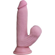 Toyboy Adonis Dual Layer Ρεαλιστικό Dildo με Βεντούζα & Όρχεις 21.5cm Ροζ