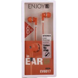 Elmcoei EV8017 Handsfree In-Ear 3.5mm Orange