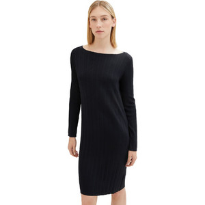 Tom Tailor Mini Καθημερινό Φόρεμα Μαύρο 1037792-10668