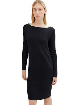 Tom Tailor Mini Καθημερινό Φόρεμα Μαύρο 1037792-10668
