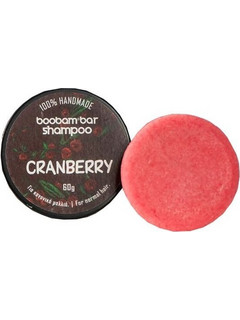 Boobam Cranberry Bar Φυτικό Σαμπουάν & Αφρόλουτρο για Επανόρθωση 60gr