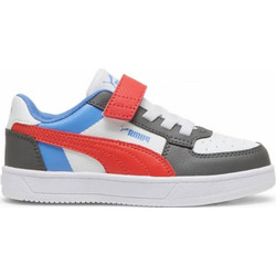 Puma Caven 2.0 Block Παιδικά Sneakers Γκρι Λευκά 394462-04