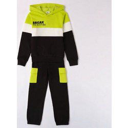 iDo Παιδικό Σετ Φόρμας Μαύρο Lime 47792-5237