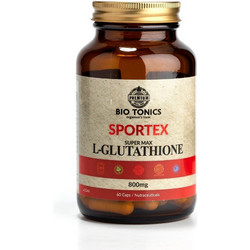 Bio Tonics Sportex Super Max L-Glutathione 800mg 60 Κάψουλες