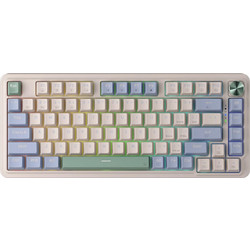 Redragon Ucal K673CPG Pro Ασύρματο Μηχανικό Gaming Πληκτρολόγιο TenKeyLess με Custom Red Διακόπτες RGB Beige