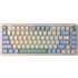 Redragon Ucal K673CPG Pro Ασύρματο Μηχανικό Gaming Πληκτρολόγιο TenKeyLess με Custom Red Διακόπτες RGB Beige