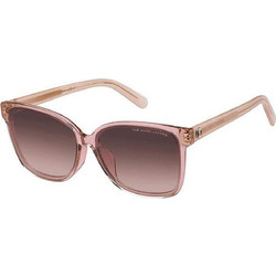 Marc Jacobs MJ556FS 733/3X Ανδρικά Γυαλιά Ηλίου Τετράγωνα Κοκάλινα Καφέ με Καφέ Polarized Φακό