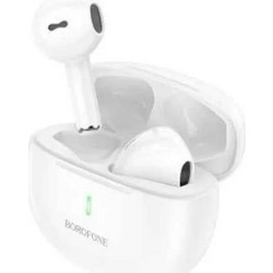 Borofone W33 Ακουστικά Bluetooth Earbud White