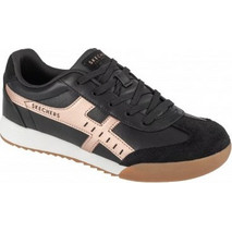 Skechers Zinger - Metallic Roads Γυναικεία Sneakers Μαύρα Ροζ Χρυσά 177500-BKRG