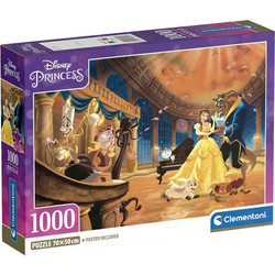 Puzzle Clementoni Disney Beauty & The Beast 1000 Κομμάτια