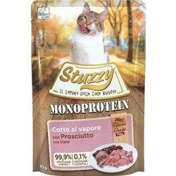 Mister Stuzzy Adult Monoprotein with Ham 85gr