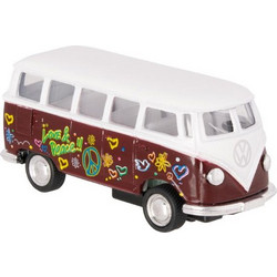 Goki Volkswagen Classical Bus 1962 Μπορντώ 12087