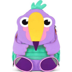Affenzahn Creative Toucan Σχολική Τσάντα Πλάτης Νηπιαγωγείου Μωβ AFZ-01149-40042-10