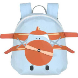 Laessig Tiny Drivers Propeller Plane Σχολική Τσάντα Πλάτης Νηπιαγωγείου Γαλάζια 1203021295