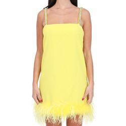 Pinko Mini Καλοκαιρινό Βραδινό Φόρεμα Κίτρινο 102949A1N0-H17