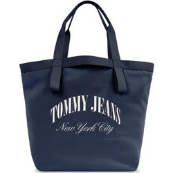 Tommy Hilfiger Hot Summer Υφασμάτινη Τσάντα Θαλάσσης Ώμου Navy Μπλε AW0AW15953-C1G