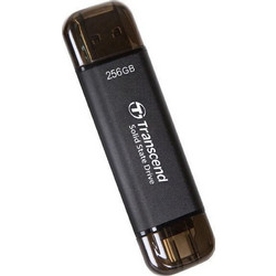 Transcend ESD310 256GB USB Stick 3.2 Gen 2 με USB-A & USB-C Μαύρο